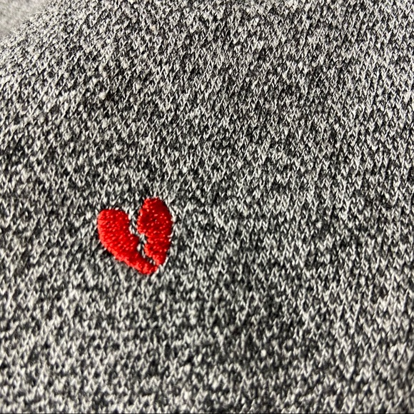 ❤️💔💘 Lou & Grey for Loft Valentine’s Day Themed Joggers Sweatpants Small 😍🥂 - Picture 2 of 11